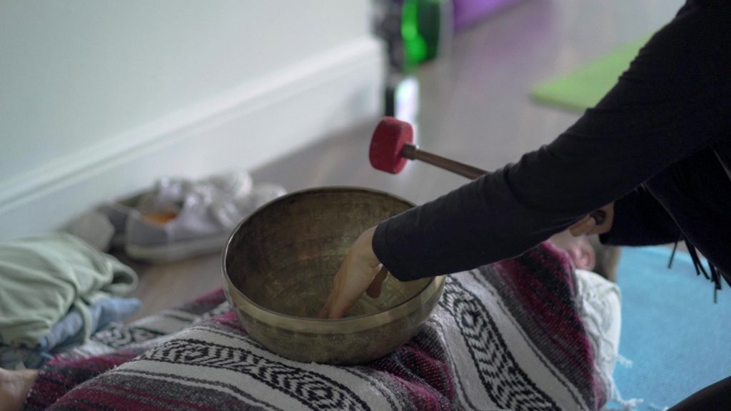 Quantum Yogic Sound Bath Gong, Tibetan Singing Bowls, Crystal Bowls