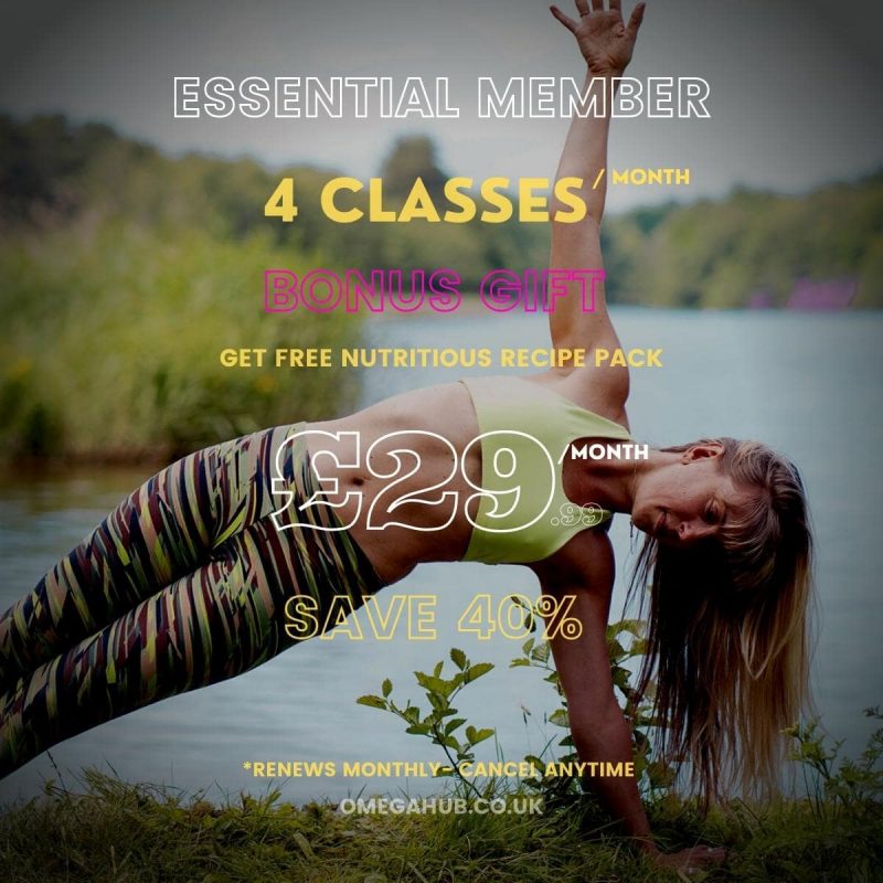 Essential Indoor Yoga Membership Omega Hub