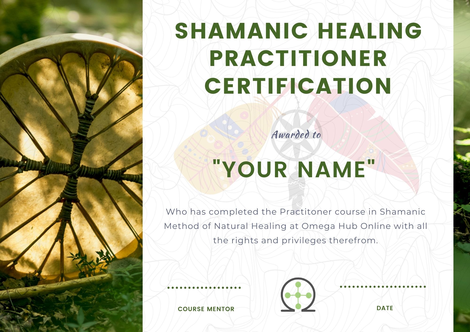 Shamanic Course online Certificate